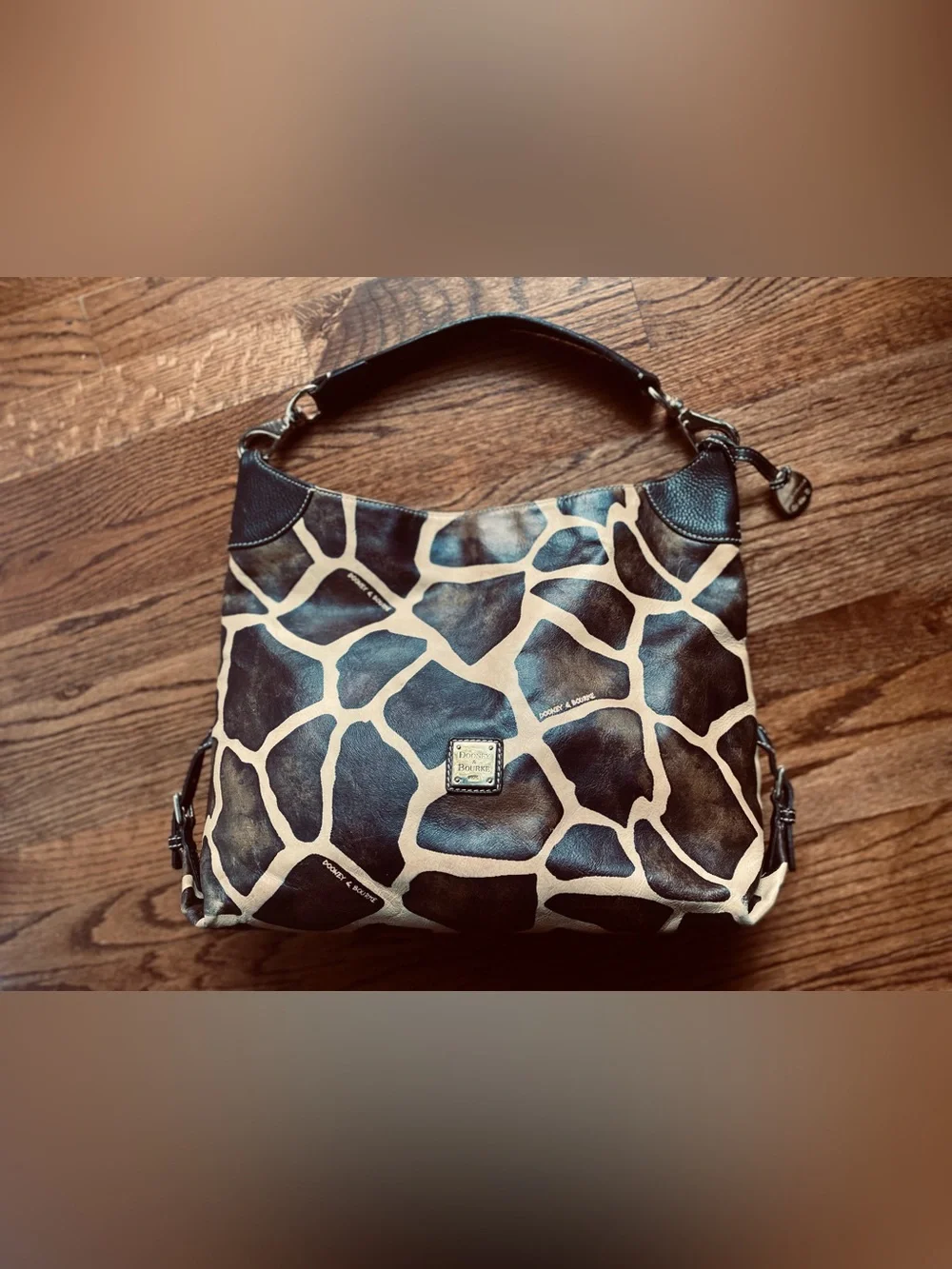Dooney & Bourke Giraffe Print Shoulder Bag